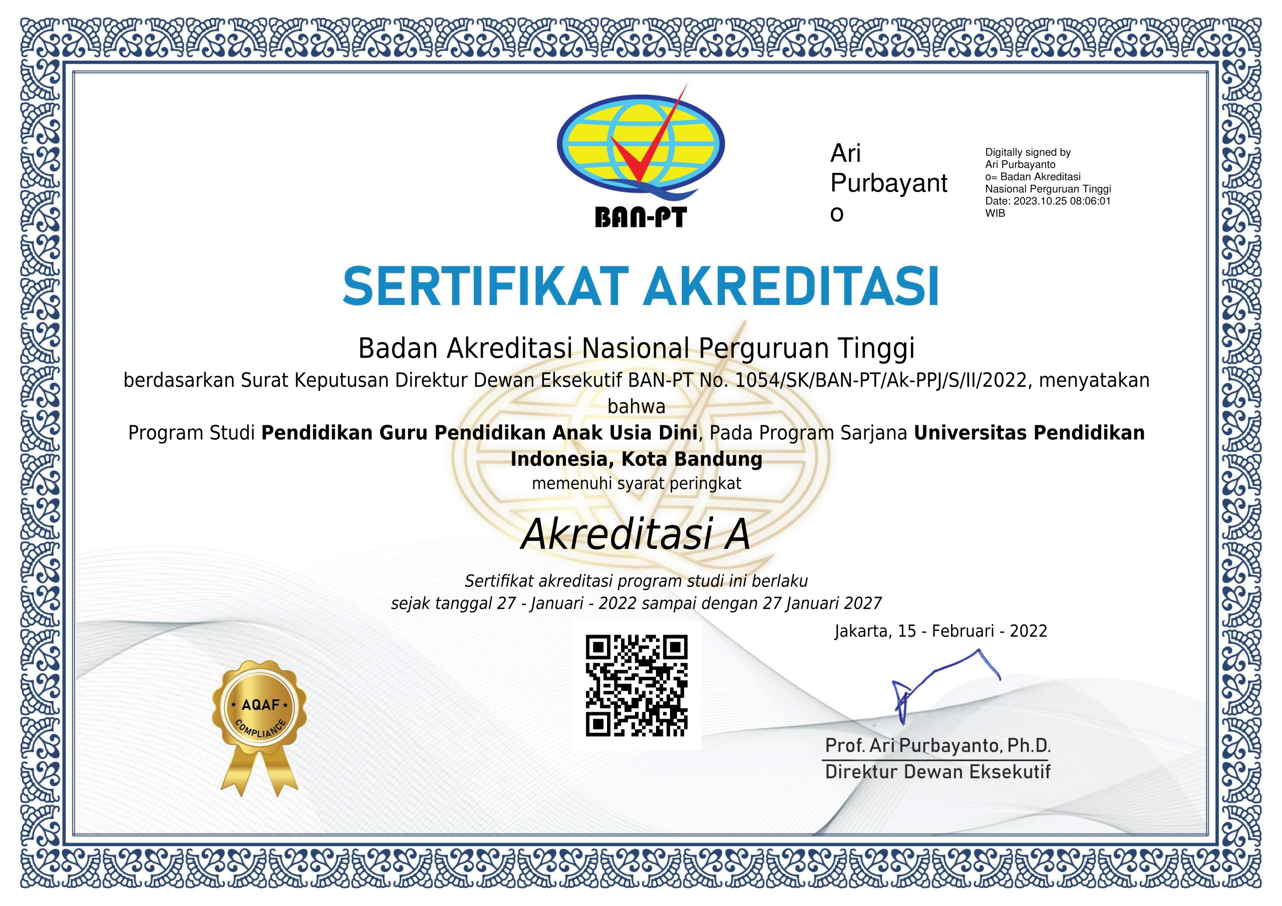 Pratinjau Sertifikat