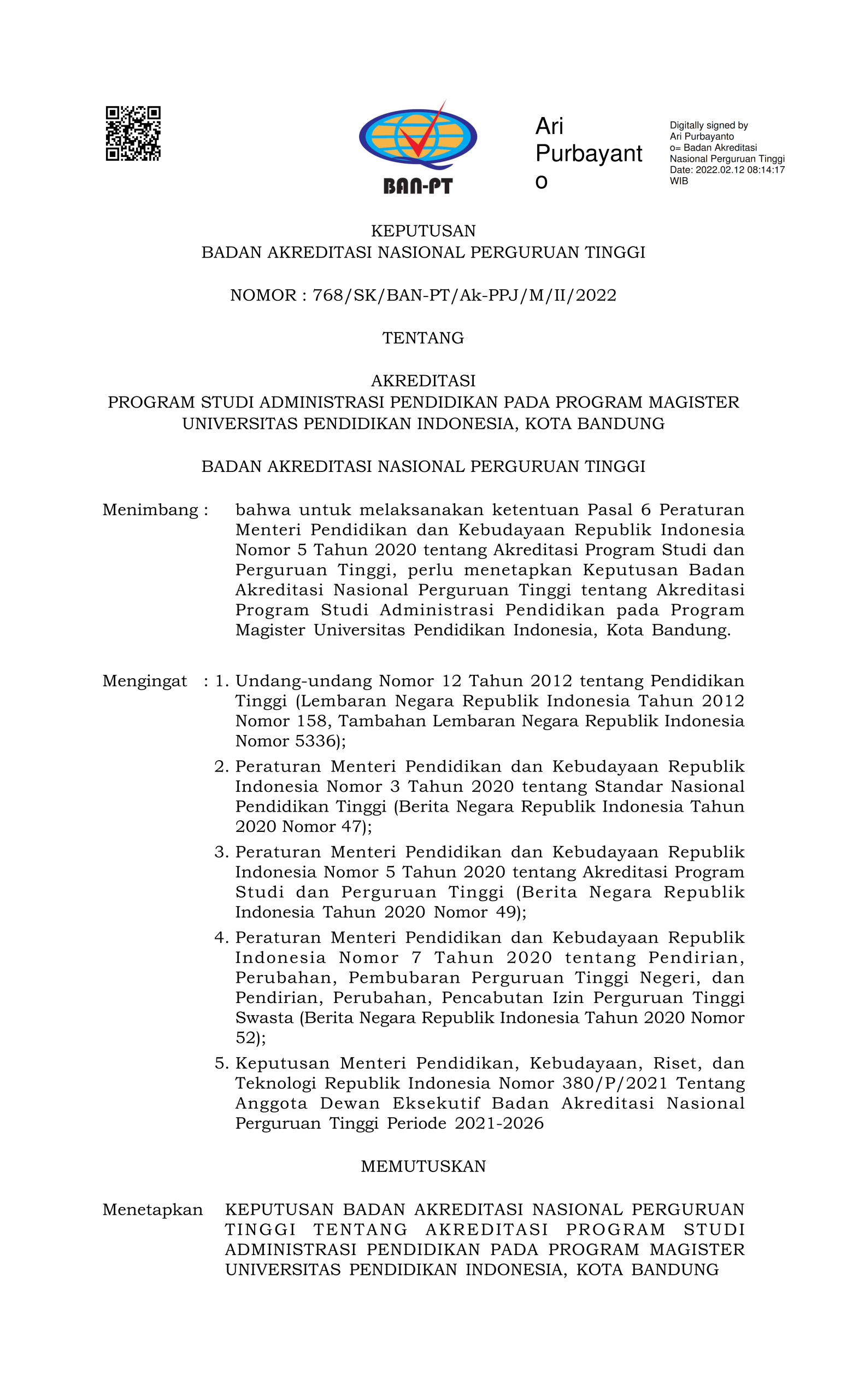 Pratinjau Sertifikat