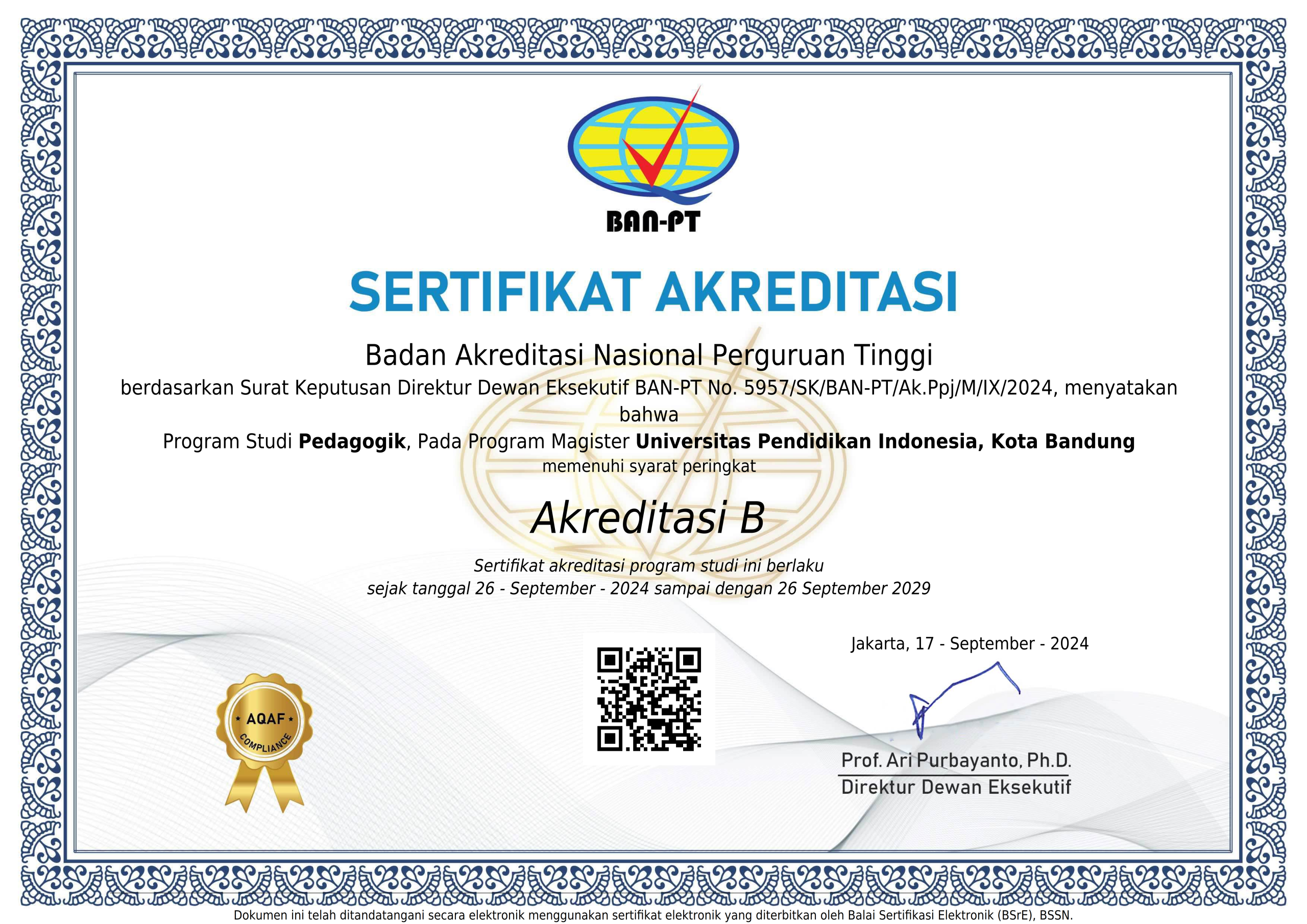 Pratinjau Sertifikat