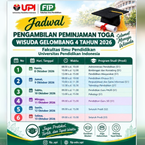 Informasi Pengambilan Toga